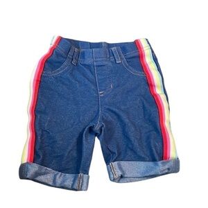 Garanimals jegging pants with rainbow ribbons down both sides. Great Condition.